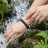 PERLENARMBAND LAPISAZULI & LAVASTEIN 6MM