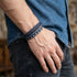 BLUE BRICS am Handgelenk Jeans – Casualstil, individuell gravierbar Uniqal