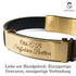 armband gold mit gravur uniqal herrenarmband damenarmband