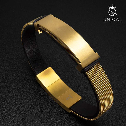 armband gold mit gravur uniqal herrenarmband damenarmband