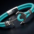 Herrenarmband aus Segeltau mit Anker Motiv und Möglichkeit zur persönlichen Gravur