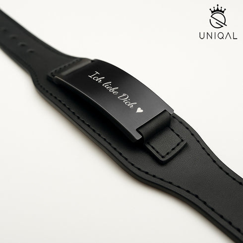 Maskulines Armband mit individueller Gravur – Unisex-Design mit hochwertiger Verarbeitung