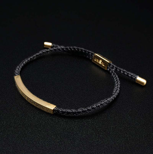 Armband Herren Damen Gravur Gold Uniqal
