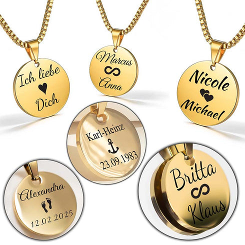 PERSONALIZED NAME NECKLACE GOLD