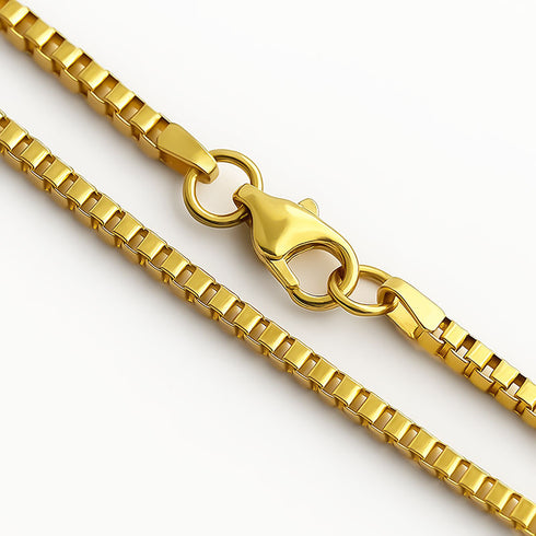 MEN'S GOLD CHAIN WITH CROSS