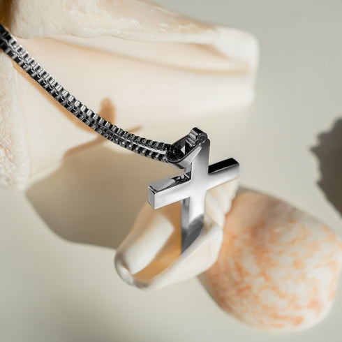 kreuzkette silber uniqal personalisierbar