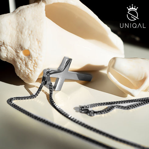 kreuzkette silber uniqal personalisierbar