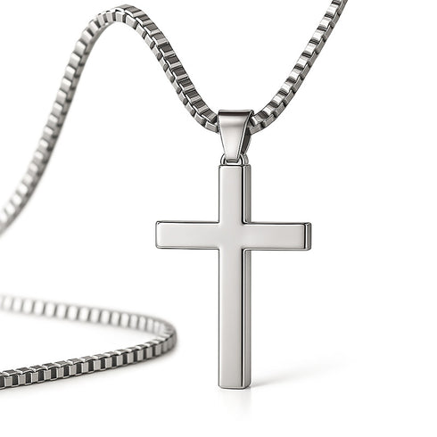 kreuzkette silber uniqal personalisierbar