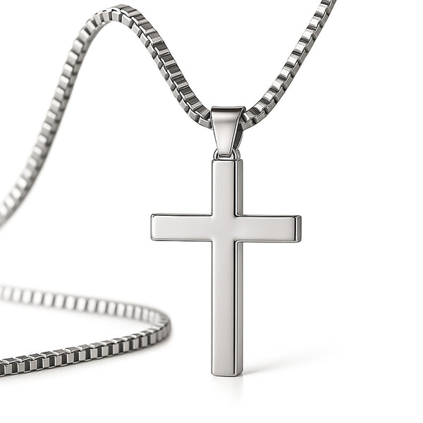 kreuzkette silber uniqal personalisierbar