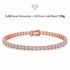 TENNISARMBAND MOISSANIT ROSE
