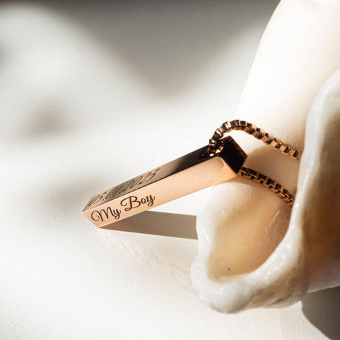 PERSONALIZED NAME NECKLACE Rose Gold