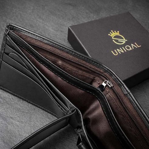 BLACK VAULT – Personalisierte Herren Geldbörse