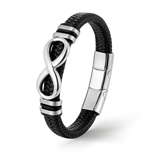 Silberarmband Unendlichkeit freundschaftsarmband herren damen endless bracelet uniqal