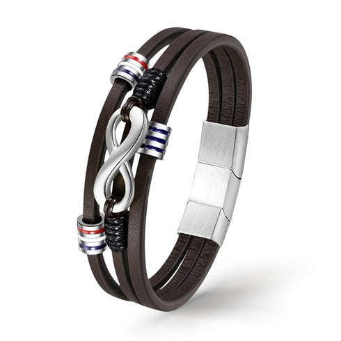 infinity armband herren unendlichkeit silver