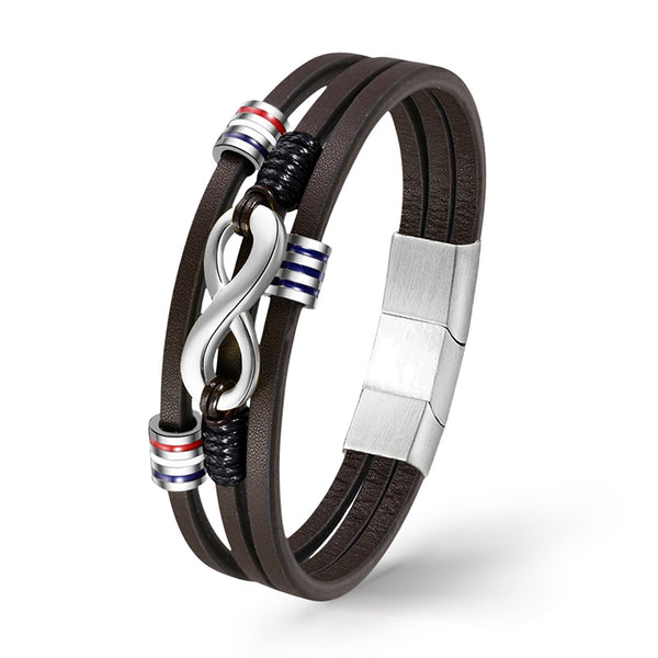 infinity armband herren unendlichkeit silver