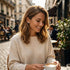 UNIQAL AVENA SILVER elegante Moissanit Ohrstecker kombiniert mit modernem City Chic Look