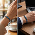 CATENA uniqal exklusives Edelstahlarmband mit markanten blauen Akzenten als stilvolle Geschenkidee für besondere Anlässe