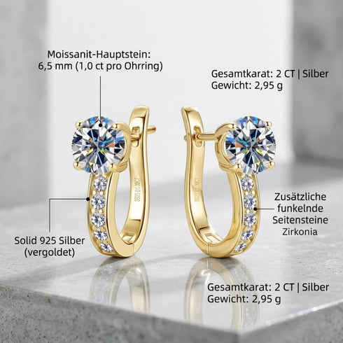 ELYSIA GOLD uniqal Schmuckdesign mit funkelndem Hauptstein und edler Ausstrahlung