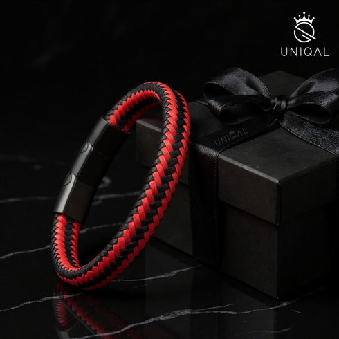 Uniqal Geschenkarmband in eleganter Box – perfekte Geschenkidee für Männer, Brüder oder Partner mit sportlichem Lifestyle.