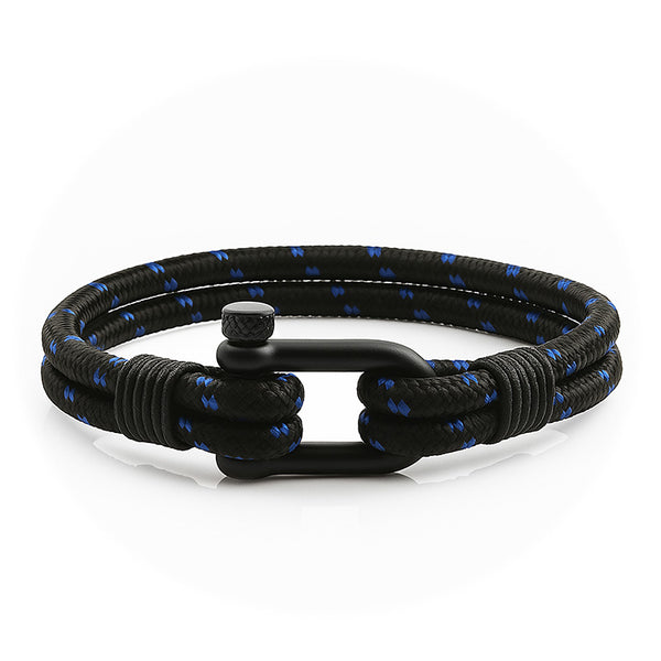 maritimes nautisches unisex armband segeltau schaekel uniqal