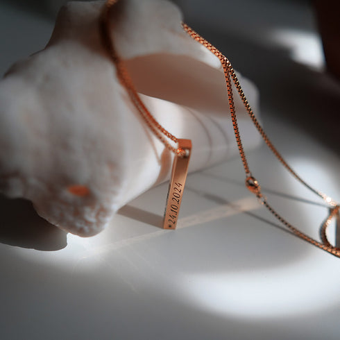 PERSONALIZED NAME NECKLACE Rose Gold