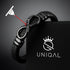 Armband mit Gravur Leder Herren Infinity unendlichkeit Uniqal