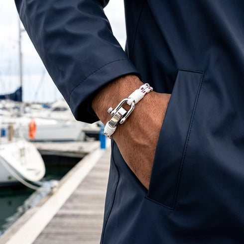 Doppeltes Segeltau-Design ATLANTIC – hochwertige Verarbeitung und Edelstahl-Verschluss