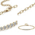 UNIQAL AURELIA vergoldetes Schmuckarmband mit feiner Kettenstruktur und modernem Fine Jewelry Stil