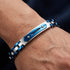 UNIQAL CATENA KERAMIK BLAU als ausdrucksstarker Fashion-Schmuck mit kühler Farbwirkung und urbaner Raffinesse.