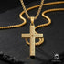 UNIQAL christlicher Anhänger an einer eleganten Halskette – religiöser Schmuck mit ausdrucksstarker Symbolkraft.
