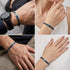Armband prasentiert an Damen- und Herrenhand fur vielseitige Stylingmoglichkeiten