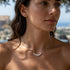 UNIQAL CLARA Sommer Collier für Küstenhochzeit, elegante Urlaubslooks und besondere Feiern am Meer.