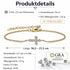 UNIQAL CRISTELLA Produktübersicht mit VVS1 Moissanit, Clover Kreuzdesign und Goldoptik