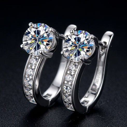 UNIQAL ELYSIA SILVER elegantes Schmuckpaar mit brillantem Feuer und zeitloser Ausstrahlung