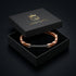 UNIQAL FORTE HOLZ ROSEGOLD in edler Schmuckbox als außergewöhnliche Geschenkidee für stilvolle Damen und Herren.