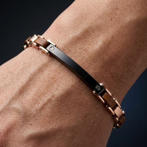 uniqal-forte-holz-rosegold-signaturplatte