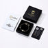 GRACE 14K GOLD Moissanit-Armband von UNIQAL als Geschenkset mit schwarzer Schmuckbox, passendem Deckel, GRA-Bericht und Zertifikatskarte.
