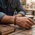 UNIQAL Armband aus Tigerauge und Edelstahl als markantes Accessoire für Männer mit Charakter