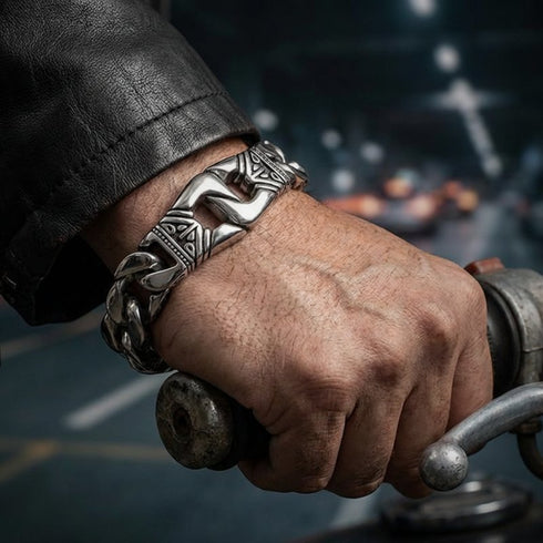 INVASION Cuban Chain Lifestyle – massives Gewicht Alltag getragen kraftvoll Uniqal