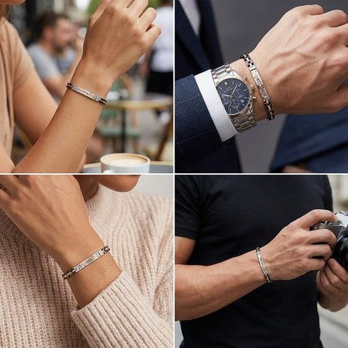 Uniqal LUSSO Armband für Damen und Herren als stilvolle Wahl für Alltag, Business und besondere Momente