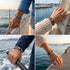 NERISSA Segeltau Armband Unisex Lifestyle Collage – nautisches Edelstahl Armband für Damen und Herren