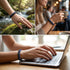 Uniqal PASSION LAPIS vielseitig kombinierbar im Stapelstil, modernes Armband mit Lapislazuli das sich perfekt mit anderem Schmuck ergänzen lässt