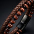 Uniqal PASSION BROWN mit stabiler Metallverbindung und integrierter Verlängerung sorgt für sicheren Halt und komfortables Anlegen