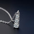 UNIQAL SERENA Moissanit Schmuck im Rund-Brillantschliff als hochwertige Diamant-Alternative mit starkem Feuer, klarer Lichtbrechung und Juwelierfassung.