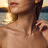 Uniqal SHINE CELESTA Halskette als filigraner Layering Schmuck mit funkelnden Moissaniten