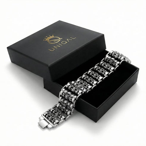 SKELETON KING Luxus-Etui – elegante Geschenkverpackung inklusive Uniqal