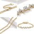 UNIQAL STELLARA Designer Armband mit raffinierter Goldlinie und moderner Couture Ästhetik