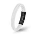 Uniqal weißes Lederarmband Herren – handgefertigt aus Echtleder mit schwarzem Magnetverschluss, modern & edel.
