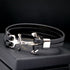 Lederarmband Herren Unisex Jesus Kreuz Edelstahl Bestseller Uniqal