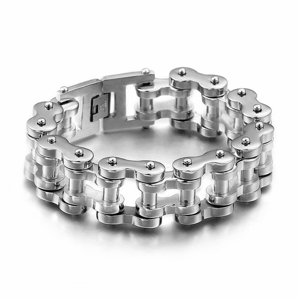 Fahrradkette Armband biker motorradkette panzerarmband uniqal